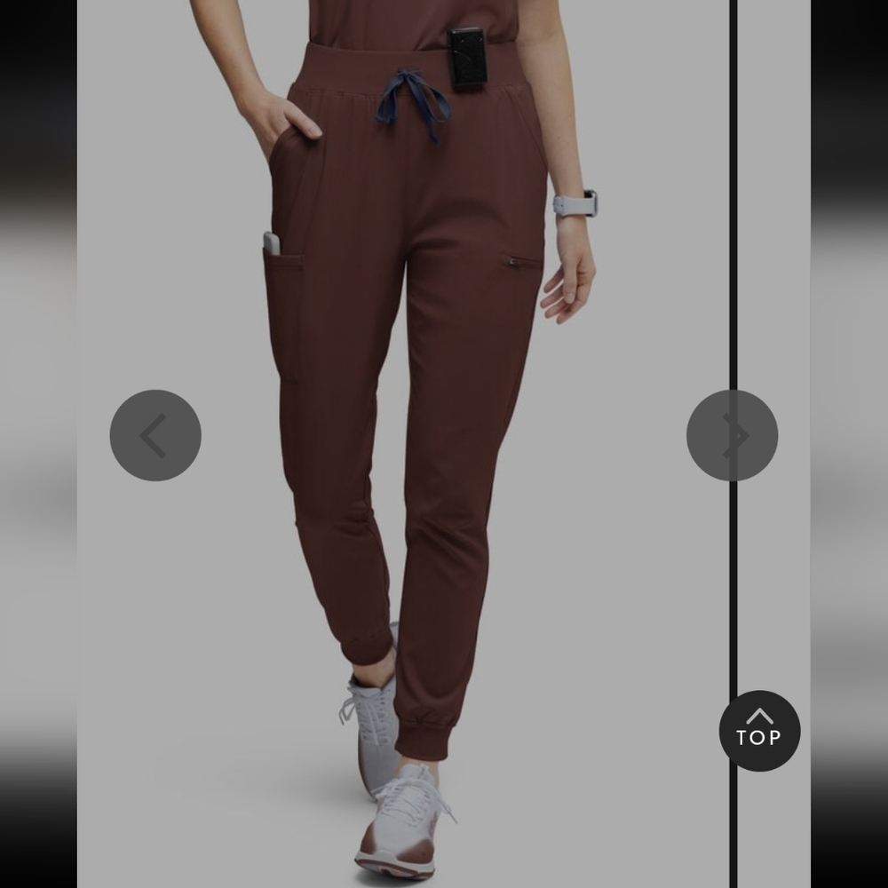 Easy STRETCH Olivia Women's 7-Pocket Slim Leg Jogger Scrub Pants